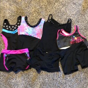 Bundle size 6-6x gymnastics attire